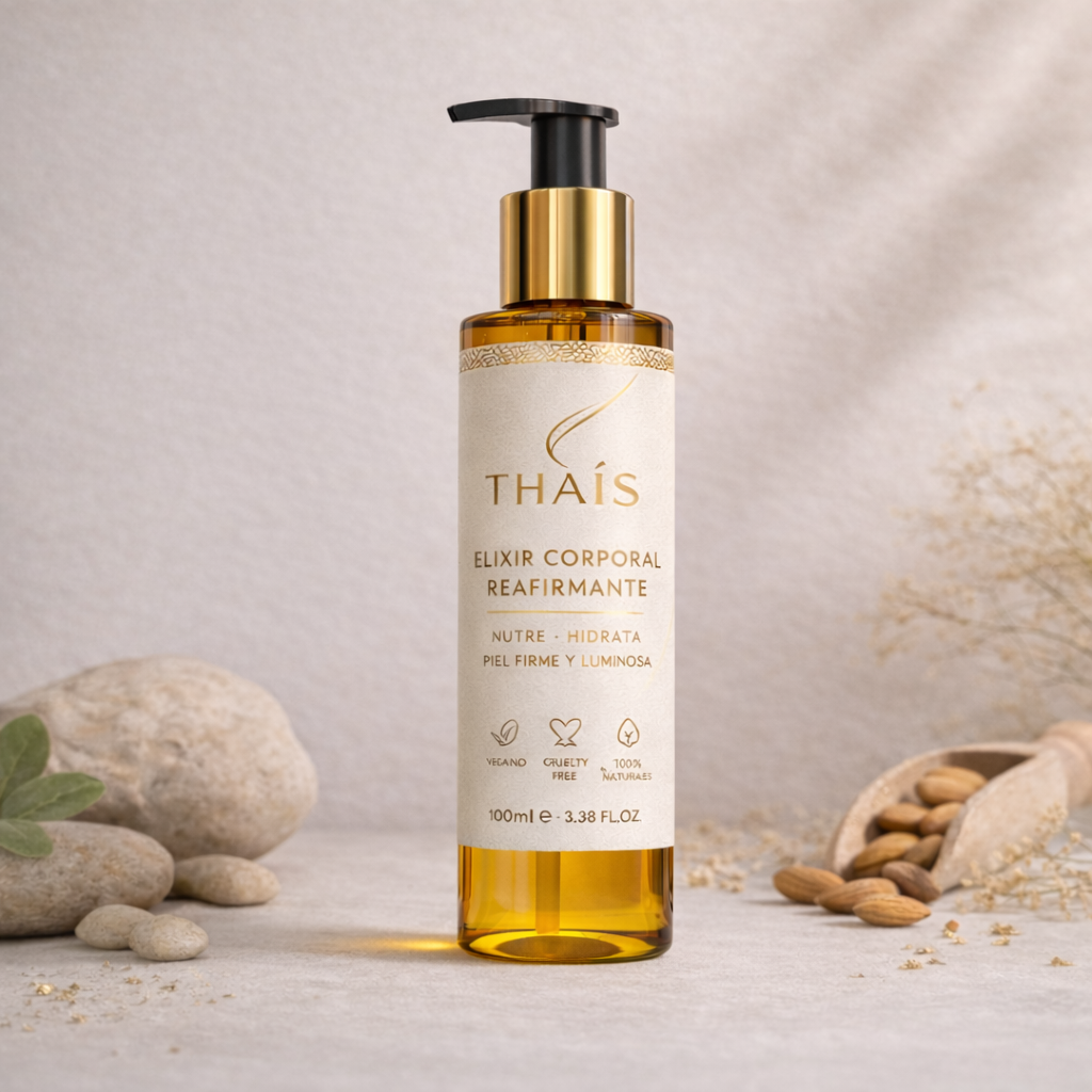 THAÍS Elixir Corporal Reafirmante – Piel más firme, suave y luminosa
