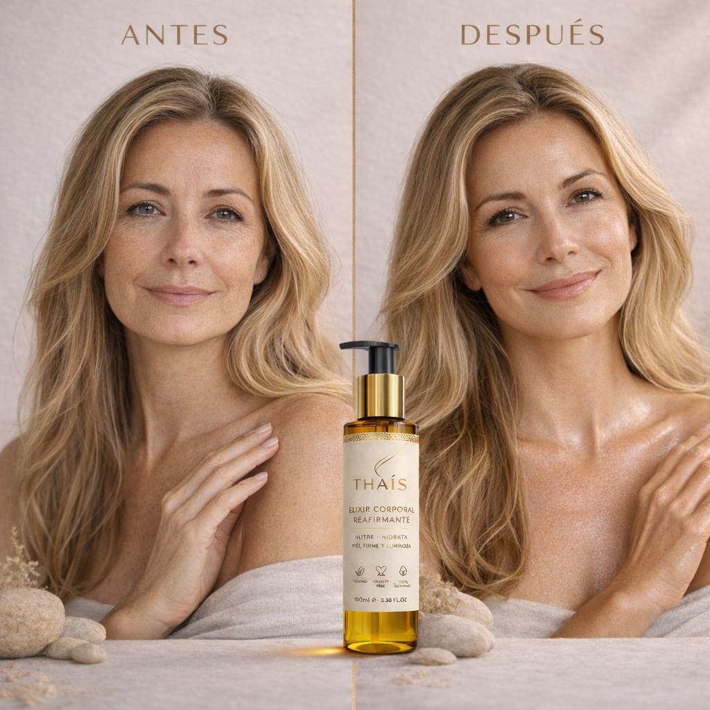 THAÍS Elixir Corporal Reafirmante – Piel más firme, suave y luminosa