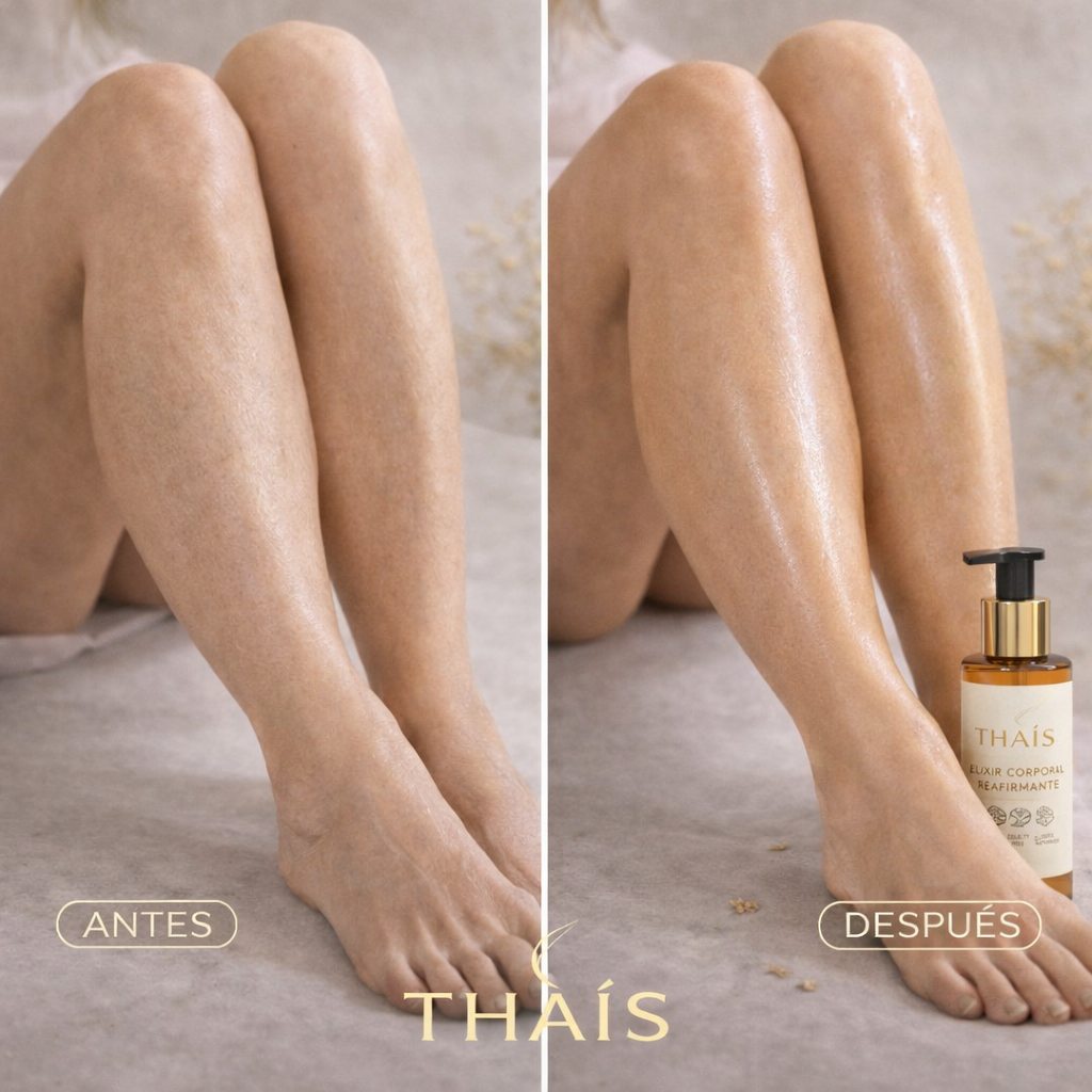 THAÍS Elixir Corporal Reafirmante – Piel más firme, suave y luminosa